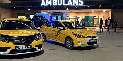 Bursa'da taksiciye saldırı! 20 yerinden bıçaklandı
