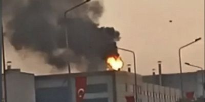 Bursa'da tekstil fabrikasında yangın!