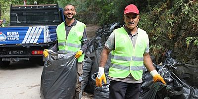 Bursa'da temizlik harekatı sürüyor
