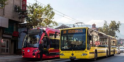 Bursa'da toplu ulaşım zammı bugün hayata geçirildi