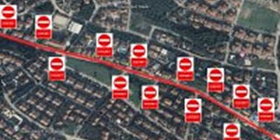 Bursa'da trafik düzenlemesi