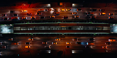 Bursa'da trafikte yoğunluk
