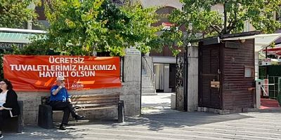 Bursa'da tuvaletlerin ücretsiz olması yargıya takıldı