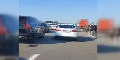 Bursa'da yakıt tankeri otobüse çarptı, facianın eşiğinden dönüldü