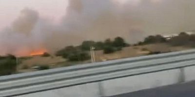 Bursa'da yangın çıktı!