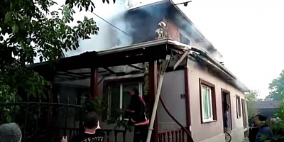 Bursa'da yangın paniği