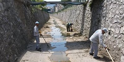 Bursa'da Yıldırım'da 'hijyen' harekatı