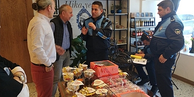 Bursa'da zabıtadan kırsal bölgedeki işyerlerine ruhsat denetim