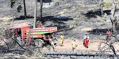 Bursa'daki yangına karşı OSAD’dan hızlı ve koordineli müdahale