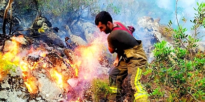 Bursa'dan yangın bölgesine takviyeler sürüyor