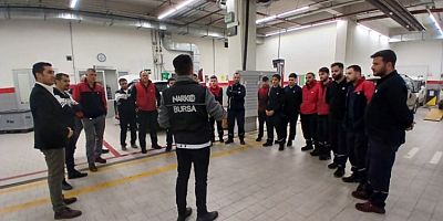 Bursa Emniyet Müdürlüğü'nden uyuşturucuyla mücadele ve farkındalık eğitimi