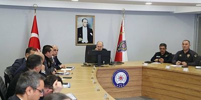 Bursa Emniyeti'nde kritik toplantı!