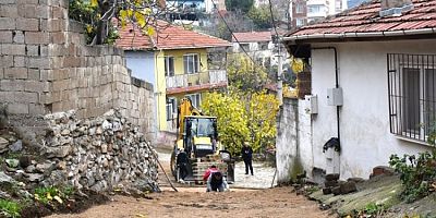 Bursa Gemlik Orhaniye Mahallesi'nde yollar tamam