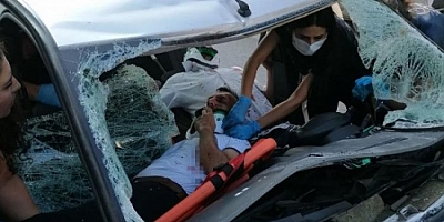 Bursa'da akıl almaz olay: Köprüden atladı, seyir halindeki otomobilin üzerine düştü