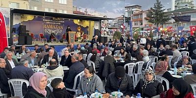 Bursa Harmancık'ta iftar bereketi