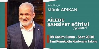 Bursa İnegöl'de Aile Okulu eğitimi: Bu hafta Ailede Şahsiyet anlatılacak