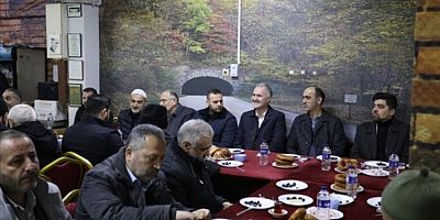 Bursa İnegöl'de bereket sofrasının bu haftaki durağı Hacı Lütfullah Cami oldu