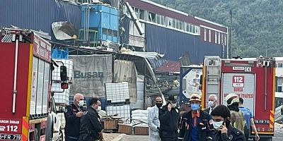 Bursa Kestel'de fabrikada patlama: 1 ölü, 6 yaralı