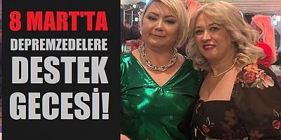 Bursa'lı kadınlar 8 Mart'ta depremzedeler için toplandı