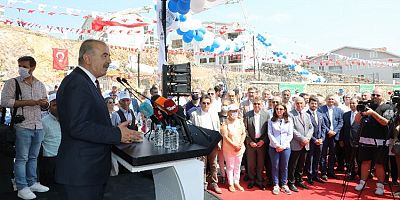 Bursa Mudanya kapalı pazar yerinin temeli törenle atıldı