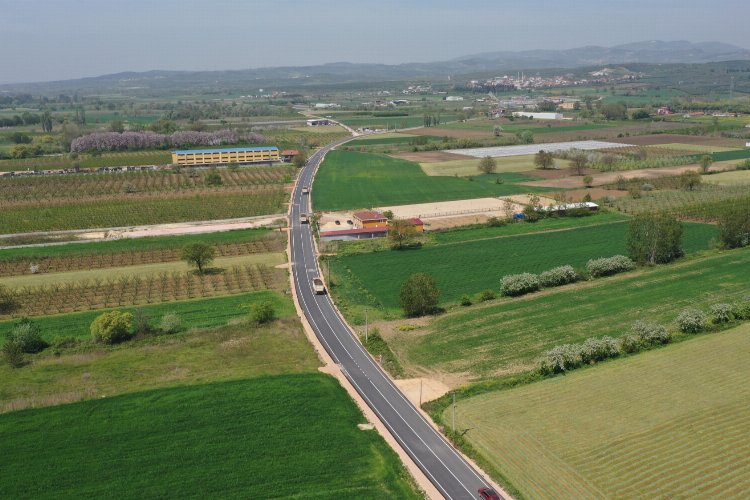 Bursa Mudanya'da Hasköy yoluna sorunsuz ulaşım