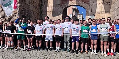 Bursa'nın kalbinde nefes kesen koşu