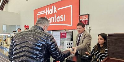 Bursa Osmangazi Belediye Başkanı Aydın'dan kandil simidi ikramı