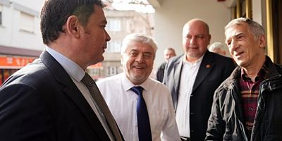 Bursa Osmangazi Belediye Başkanı Aydın esnaf ve vatandaşlarla buluştu