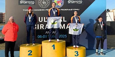 Bursa Osmangazi Belediyespor'un gençlerinden çifte madalya