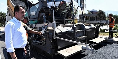 Bursa Osmangazi'de asfalt çalışmaları hız kesmiyor