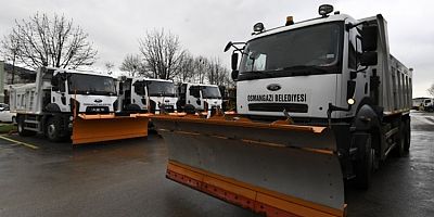 Bursa Osmangazi ekipleri kar yağışına karşı teyakkuzda