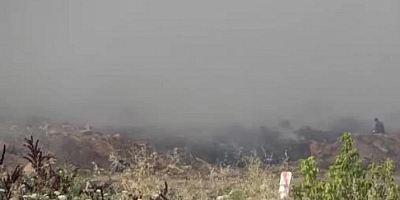 Bursa şehir çöplüğünde yangın