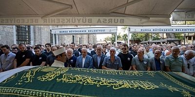 Bursa Ticaret Borsası Meclis Başkanı Mehmet Aydın son yolculuğuna uğurlandı