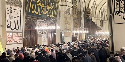 Bursa Ulu Cami'de fetih duası yapıldı