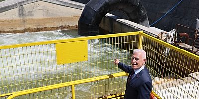 Bursa’ya can suyu olacak vana açıldı!