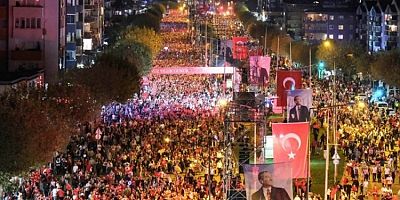 Bursa'yı Cumhuriyet coşkusu saracak