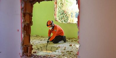 Bursa Yıldırım'da nefes kesen tatbikat