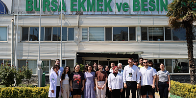 Bursalı gençlerden BESAŞ'a teknik gezi