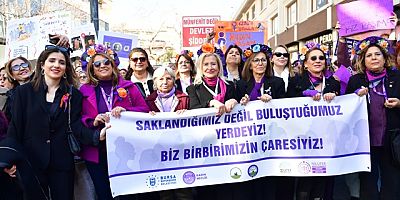 Bursalı Kadınlardan Özgürlük ve Eşitlik Yürüyüşü