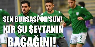 Bursaspor, Akhisarspor'u konuk ediyor