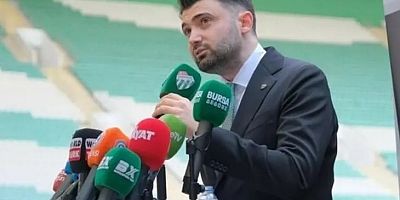 Bursaspor Başkanı Enes Çelik'ten sert açıklama