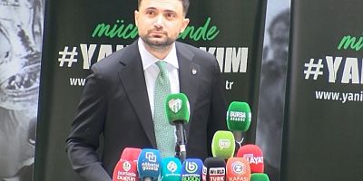 Bursaspor Başkanı Enes Çelik'ten taraftara 