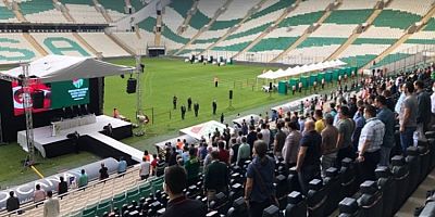 Bursaspor'da Başkan adaylığını açıkladı!