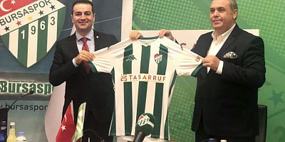 Bursaspor'dan forma göğüs sponsoru anlaşması