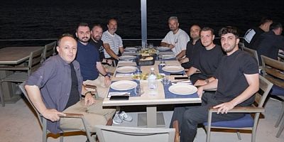 Bursaspor ekibi akşam yemeğinde buluştu!