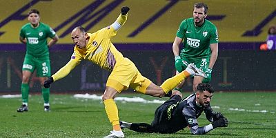Bursaspor erteleme maçını kaybetti