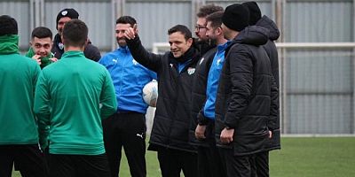 Bursaspor evinde son antrenmanını gerçekleştirdi