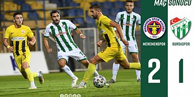 Bursaspor’un galibiyet hasreti dinmedi