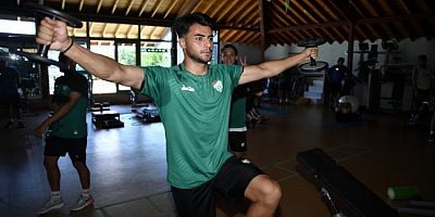 Bursaspor kuvvet çalışması yaptı
