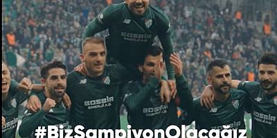 Bursaspor şampiyonluğa kilitlendi! Peş peşe iki kritik paylaşım...